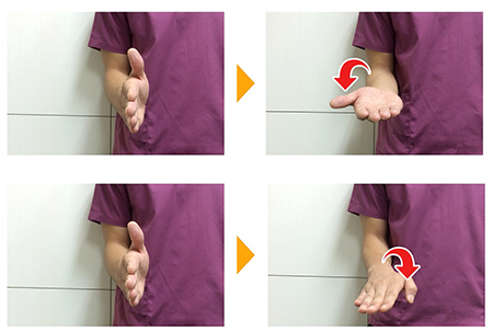 前腕のストレッチ