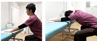 肩関節不安定症のストレッチ