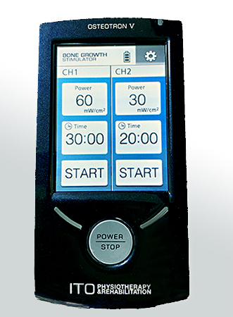 超音波骨折の方の写真