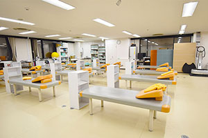 リハビリ室のようす