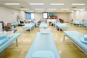 リハビリ室のようす